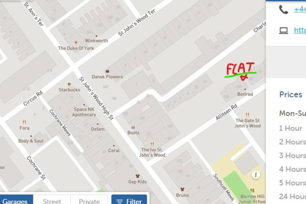 Studio Flat In The Heart Of St. Johns Wood 伦敦 外观 照片
